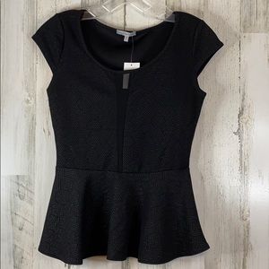 Charlotte Russe Black Sleeveless Top NWT Medium
